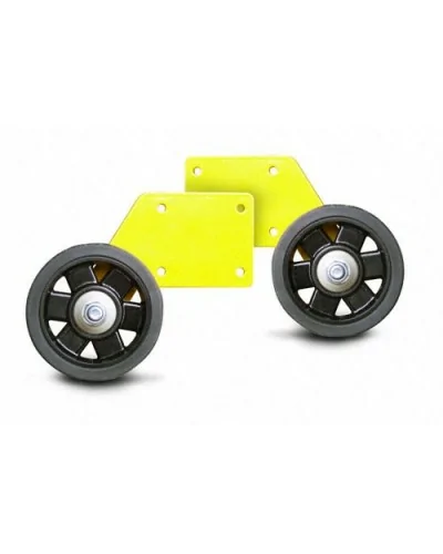 Koła do drabin magazynowych (komplet)