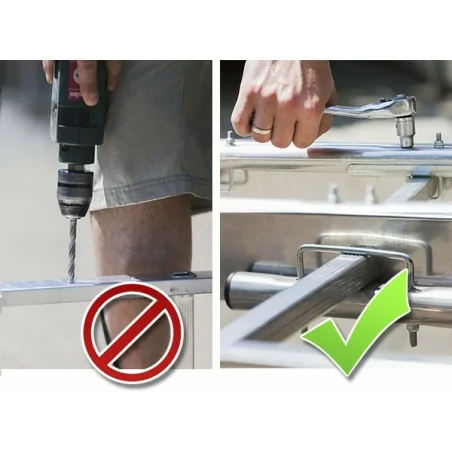 Roofy uchwyt dachowy do drabiny (komplet)