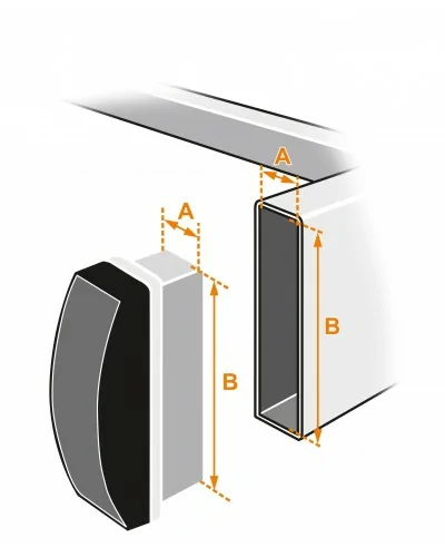 Stopka do drabin uniwersalnych antypoślizgowa