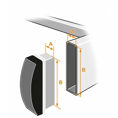 Stopka do drabin uniwersalnych antypoślizgowa