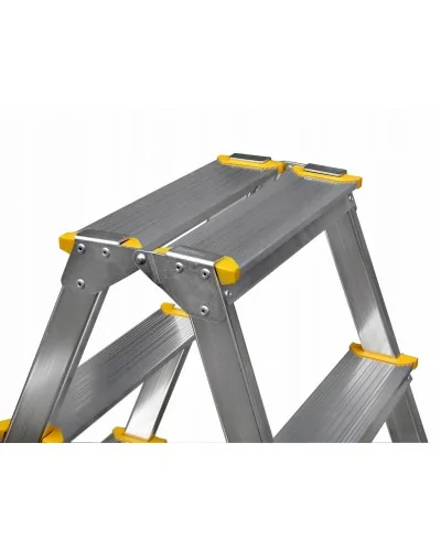 Drabina domowa dwustronna aluminiowa