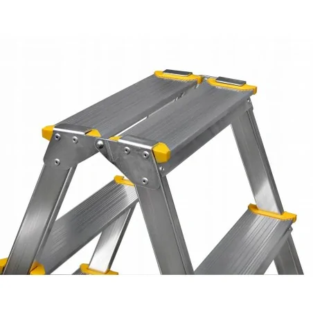 Drabina domowa dwustronna aluminiowa